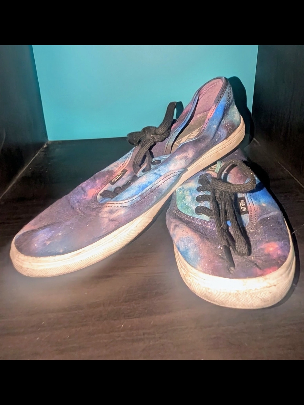Vans Galaxy Print Canvas Sneakers